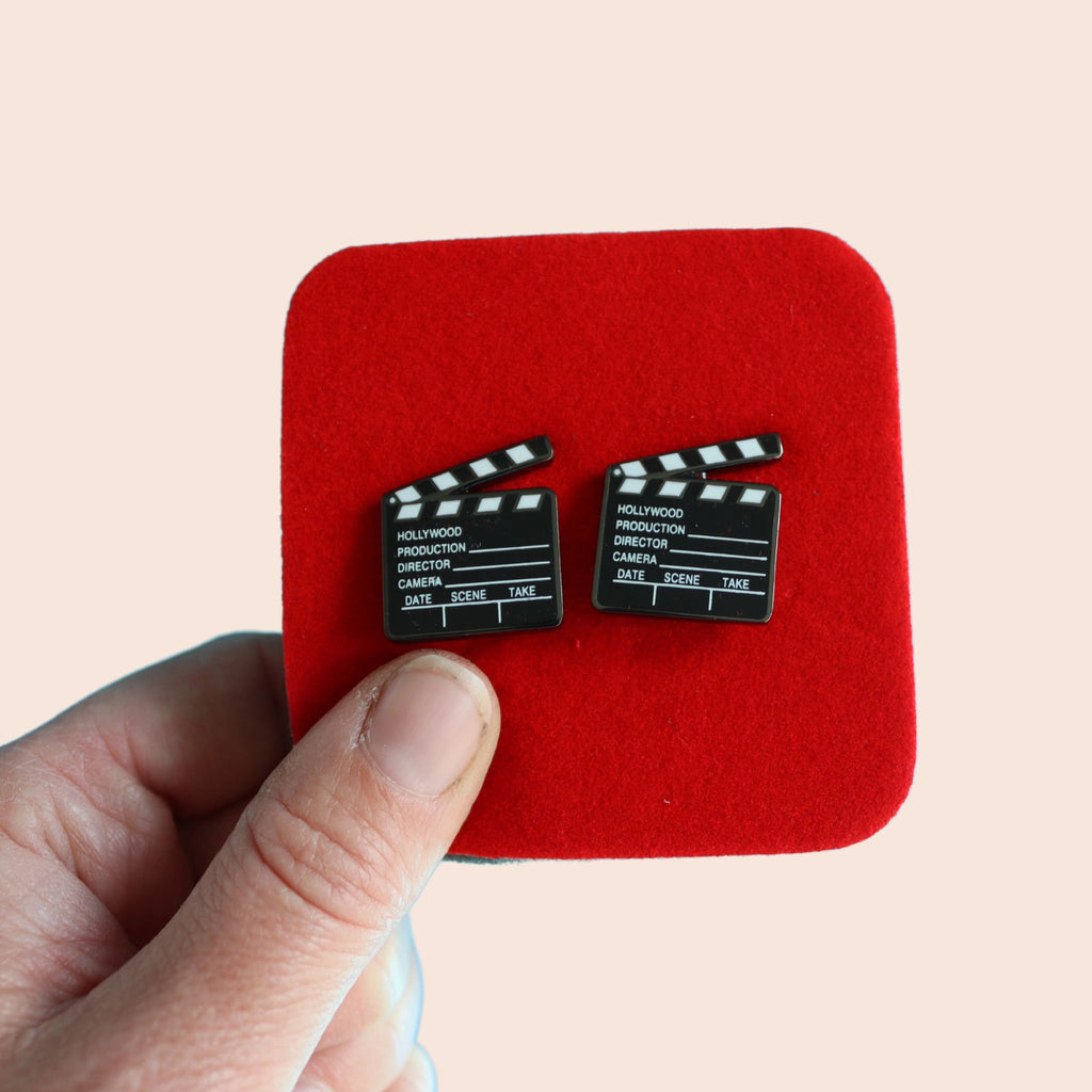 directors clapperboard shaped cufflinks